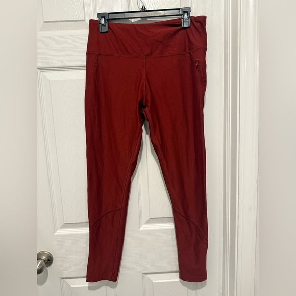 Mondetta Leggings Red Size Large. - Picture 2 of 5